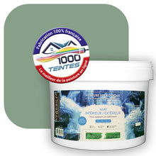 Charger l&#39;image dans la galerie, Peinture écologique Natura Tassili® Les Verts (L&#39;Atelier by Edicolor 179C/179-C/179C1) Intérieur/Extérieur MAT
