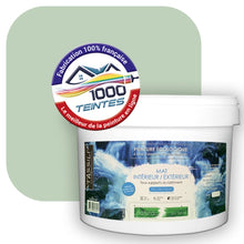 Charger l&#39;image dans la galerie, Peinture écologique Natura Tassili® Les Verts (L&#39;Atelier by Edicolor 180A/180-A/180A1) Intérieur/Extérieur MAT
