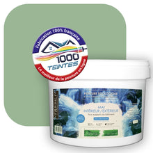 Charger l&#39;image dans la galerie, Peinture écologique Natura Tassili® Les Verts (L&#39;Atelier by Edicolor 181C/181-C/181C1) Intérieur/Extérieur MAT

