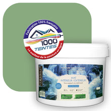Charger l&#39;image dans la galerie, Peinture écologique Natura Tassili® Les Verts (L&#39;Atelier by Edicolor 182B/182-B/182B1) Intérieur/Extérieur MAT
