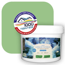 Charger l&#39;image dans la galerie, Peinture écologique Natura Tassili® Les Verts (L&#39;Atelier by Edicolor 183A/183-A/183A1) Intérieur/Extérieur MAT
