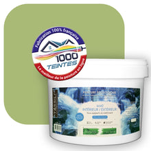 Charger l&#39;image dans la galerie, Peinture écologique Natura Tassili® Les Verts (L&#39;Atelier by Edicolor 186C/186-C/186C1) Intérieur/Extérieur MAT
