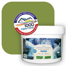 Charger l&#39;image dans la galerie, Peinture écologique Natura Tassili® Les Verts (L&#39;Atelier by Edicolor 187D/187-D/187D1) Intérieur/Extérieur MAT
