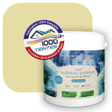 Charger l&#39;image dans la galerie, Peinture écologique Natura Tassili® Les Verts (L&#39;Atelier by Edicolor 189A/189-A/189A1) Intérieur/Extérieur MAT
