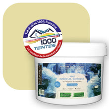 Charger l&#39;image dans la galerie, Peinture écologique Natura Tassili® Les Verts (L&#39;Atelier by Edicolor 189A/189-A/189A1) Intérieur/Extérieur MAT
