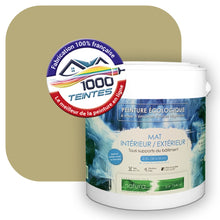 Charger l&#39;image dans la galerie, Peinture écologique Natura Tassili® Les Verts (L&#39;Atelier by Edicolor 190C/190-C/190C1) Intérieur/Extérieur MAT
