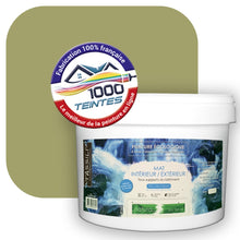 Charger l&#39;image dans la galerie, Peinture écologique Natura Tassili® Les Verts (L&#39;Atelier by Edicolor 190D/190-D/190D1) Intérieur/Extérieur MAT
