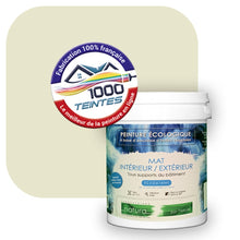 Charger l&#39;image dans la galerie, Peinture écologique Natura Tassili® Les Verts (L&#39;Atelier by Edicolor 191A/191-A/191A1) Intérieur/Extérieur MAT
