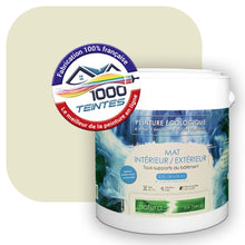 Charger l&#39;image dans la galerie, Peinture écologique Natura Tassili® Les Verts (L&#39;Atelier by Edicolor 191A/191-A/191A1) Intérieur/Extérieur MAT
