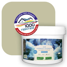 Charger l&#39;image dans la galerie, Peinture écologique Natura Tassili® Les Verts (L&#39;Atelier by Edicolor 191C/191-C/191C1) Intérieur/Extérieur MAT
