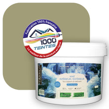 Charger l&#39;image dans la galerie, Peinture écologique Natura Tassili® Les Verts (L&#39;Atelier by Edicolor 191D/191-D/191D1) Intérieur/Extérieur MAT

