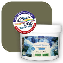 Charger l&#39;image dans la galerie, Peinture écologique Natura Tassili® Les Verts (L&#39;Atelier by Edicolor 191E/191-E/191E1) Intérieur/Extérieur MAT

