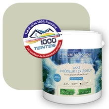 Charger l&#39;image dans la galerie, Peinture écologique Natura Tassili® Les Verts (L&#39;Atelier by Edicolor 192B/192-B/192B1) Intérieur/Extérieur MAT
