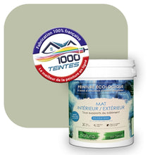 Charger l&#39;image dans la galerie, Peinture écologique Natura Tassili® Les Verts (L&#39;Atelier by Edicolor 192C/192-C/192C1) Intérieur/Extérieur MAT
