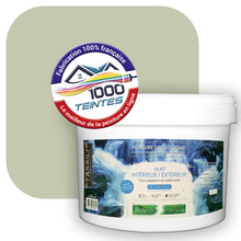 Charger l&#39;image dans la galerie, Peinture écologique Natura Tassili® Les Verts (L&#39;Atelier by Edicolor 193B/193-B/193B1) Intérieur/Extérieur MAT
