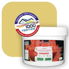 Charger l&#39;image dans la galerie, Peinture écologique Natura Tassili® Les Jaunes (L&#39;Atelier by Edicolor 076C/076-C/076C1) Intérieur/Extérieur SATIN
