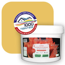 Charger l&#39;image dans la galerie, Peinture écologique Natura Tassili® Les Jaunes (L&#39;Atelier by Edicolor 077D/077-D/077D1) Intérieur/Extérieur SATIN
