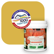 Charger l&#39;image dans la galerie, Peinture écologique Natura Tassili® Les Jaunes (L&#39;Atelier by Edicolor 077E/077-E/077E1) Intérieur/Extérieur SATIN
