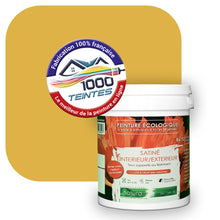 Charger l&#39;image dans la galerie, Peinture écologique Natura Tassili® Les Jaunes (L&#39;Atelier by Edicolor 078E/078-E/078E1) Intérieur/Extérieur SATIN
