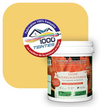 Charger l&#39;image dans la galerie, Peinture écologique Natura Tassili® Les Jaunes (L&#39;Atelier by Edicolor 079C/079-C/079C1) Intérieur/Extérieur SATIN
