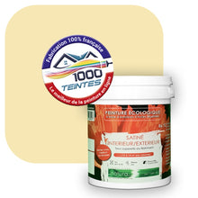 Charger l&#39;image dans la galerie, Peinture écologique Natura Tassili® Les Jaunes (L&#39;Atelier by Edicolor 080B/080-B/080B1) Intérieur/Extérieur SATIN
