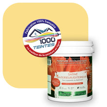 Charger l&#39;image dans la galerie, Peinture écologique Natura Tassili® Les Jaunes (L&#39;Atelier by Edicolor 080D/080-D/080D1) Intérieur/Extérieur SATIN
