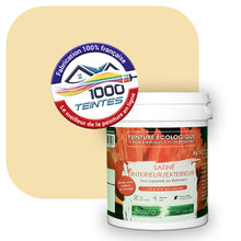 Charger l&#39;image dans la galerie, Peinture écologique Natura Tassili® Les Jaunes (L&#39;Atelier by Edicolor 082A/082-A/082A1) Intérieur/Extérieur SATIN
