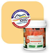 Charger l&#39;image dans la galerie, Peinture écologique Natura Tassili® Les Jaunes (L&#39;Atelier by Edicolor 082B/082-B/082B1) Intérieur/Extérieur SATIN
