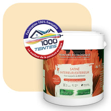 Charger l&#39;image dans la galerie, Peinture écologique Natura Tassili® Les Jaunes (L&#39;Atelier by Edicolor 083A/083-A/083A1) Intérieur/Extérieur SATIN
