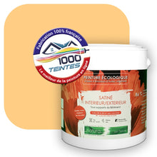 Charger l&#39;image dans la galerie, Peinture écologique Natura Tassili® Les Jaunes (L&#39;Atelier by Edicolor 083C/083-C/083C1) Intérieur/Extérieur SATIN

