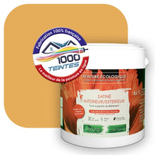 Charger l&#39;image dans la galerie, Peinture écologique Natura Tassili® Les Jaunes (L&#39;Atelier by Edicolor 084E/084-E/084E1) Intérieur/Extérieur SATIN
