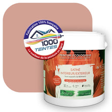 Charger l&#39;image dans la galerie, Peinture écologique Natura Tassili® Les Rouges (L&#39;Atelier by Edicolor 098D/098-D/098D1) Intérieur/Extérieur SATIN
