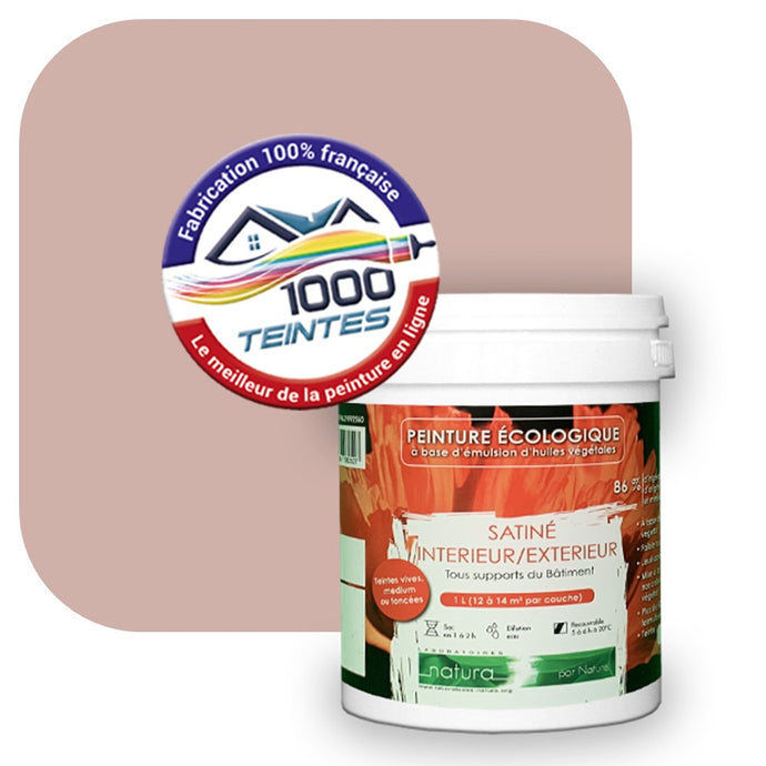 Peinture écologique Natura Tassili® Les Rouges (L'Atelier by Edicolor 099A/099-A/099A1) Intérieur/Extérieur SATIN