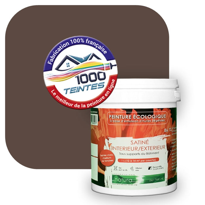 Peinture écologique Natura Tassili® Les Rouges (L'Atelier by Edicolor 101E/101-E/101E1) Intérieur/Extérieur SATIN