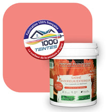 Charger l&#39;image dans la galerie, Peinture écologique Natura Tassili® Les Rouges (L&#39;Atelier by Edicolor 106A/106-A/106A1) Intérieur/Extérieur SATIN
