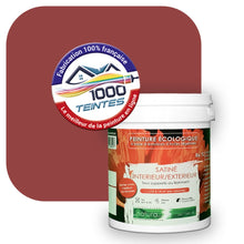 Charger l&#39;image dans la galerie, Peinture écologique Natura Tassili® Les Rouges (L&#39;Atelier by Edicolor 109D/109-D/109D1) Intérieur/Extérieur SATIN
