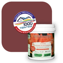 Charger l&#39;image dans la galerie, Peinture écologique Natura Tassili® Les Rouges (L&#39;Atelier by Edicolor 110E/110-E/110E1) Intérieur/Extérieur SATIN
