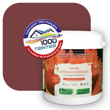 Charger l&#39;image dans la galerie, Peinture écologique Natura Tassili® Les Rouges (L&#39;Atelier by Edicolor 110E/110-E/110E1) Intérieur/Extérieur SATIN
