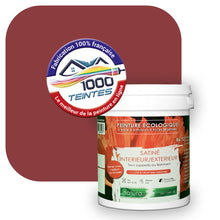 Charger l&#39;image dans la galerie, Peinture écologique Natura Tassili® Les Rouges (L&#39;Atelier by Edicolor 112E/112-E/112E1) Intérieur/Extérieur SATIN
