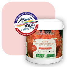 Charger l&#39;image dans la galerie, Peinture écologique Natura Tassili® Les Rouges (L&#39;Atelier by Edicolor 114A/114-A/114A1) Intérieur/Extérieur SATIN
