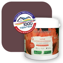 Charger l&#39;image dans la galerie, Peinture écologique Natura Tassili® Les Rouges (L&#39;Atelier by Edicolor 115E/115-E/115E1) Intérieur/Extérieur SATIN

