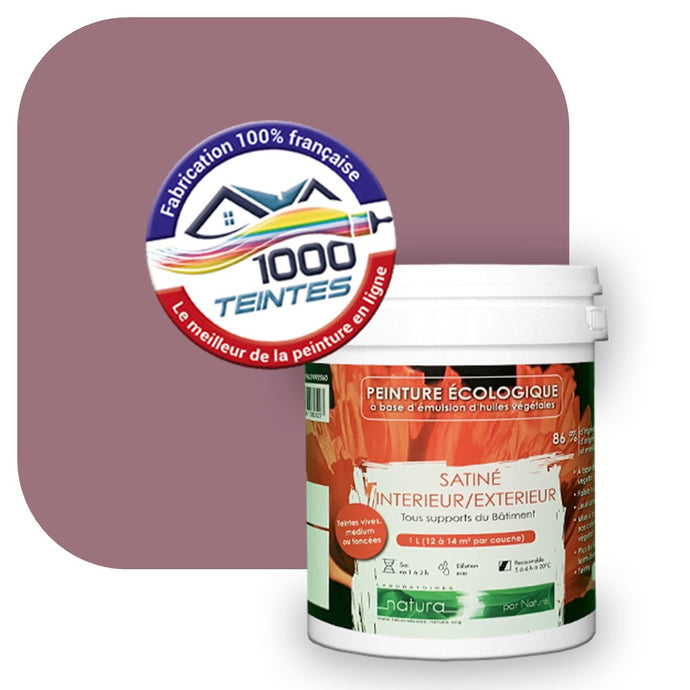 Peinture écologique Natura Tassili® Les Rouges (L'Atelier by Edicolor 116D/116-D/116D1) Intérieur/Extérieur SATIN