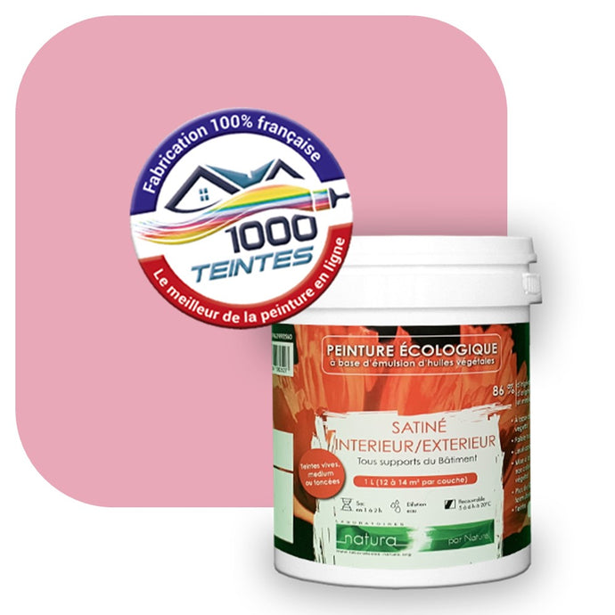 Peinture écologique Natura Tassili® Les Rouges (L'Atelier by Edicolor 119D/119-D/119D1) Intérieur/Extérieur SATIN