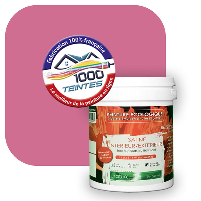 Peinture écologique Natura Tassili® Les Violets (L'Atelier by Edicolor 122D/122-D/122D1) Intérieur/Extérieur SATIN