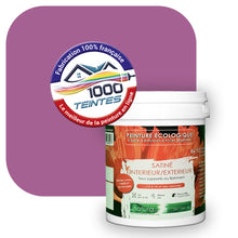 Charger l&#39;image dans la galerie, Peinture écologique Natura Tassili® Les Violets (L&#39;Atelier by Edicolor 124C/124-C/124C1) Intérieur/Extérieur SATIN
