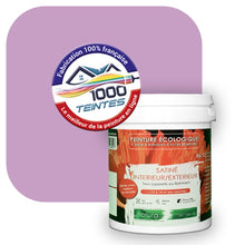 Charger l&#39;image dans la galerie, Peinture écologique Natura Tassili® Les Violets (L&#39;Atelier by Edicolor 125A/125-A/125A1) Intérieur/Extérieur SATIN
