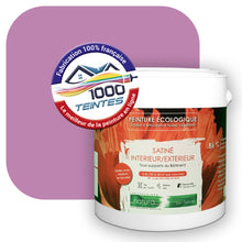 Charger l&#39;image dans la galerie, Peinture écologique Natura Tassili® Les Violets (L&#39;Atelier by Edicolor 125B/125-B/125B1) Intérieur/Extérieur SATIN
