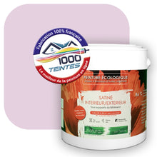 Charger l&#39;image dans la galerie, Peinture écologique Natura Tassili® Les Violets (L&#39;Atelier by Edicolor 126B/126-B/126B1) Intérieur/Extérieur SATIN
