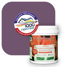 Charger l&#39;image dans la galerie, Peinture écologique Natura Tassili® Les Violets (L&#39;Atelier by Edicolor 127D/127-D/127D1) Intérieur/Extérieur SATIN
