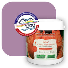 Charger l&#39;image dans la galerie, Peinture écologique Natura Tassili® Les Violets (L&#39;Atelier by Edicolor 128A/128-A/128A1) Intérieur/Extérieur SATIN
